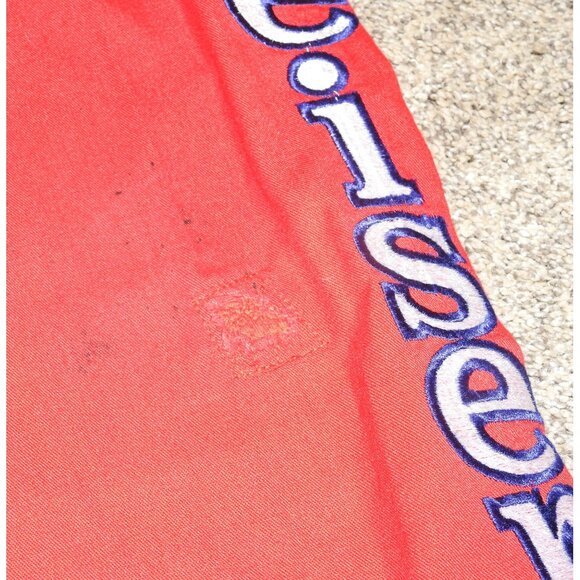 Vintage 90s NASCAR Pit Crew Member EXQ Pants Team Budweiser Racing 34x30 - Picture 6 of 15